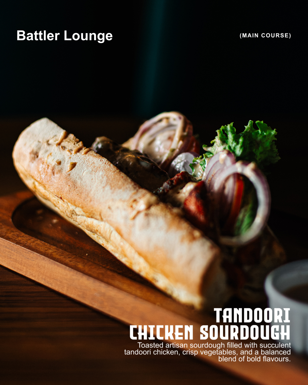 Tandoori Chicken Baguette (MN046)